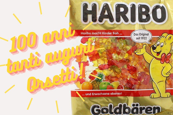 Gli orsetti Haribo compiono 100 anni, festeggiali con noi!