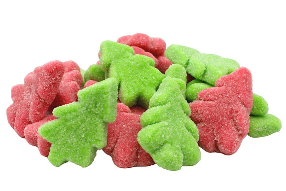 ALBERO DI NATALE VERDE ROSSO GOMMOSI ZUCCHERATI SENZA GLUTINE BUSTA KG 1 Vidal