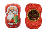 BABBO NATALE DI CIOCCOLATO AL LATTE RIPIENI CREMA AL GIANDUIA 10g BUSTA KG 1 La Suissa