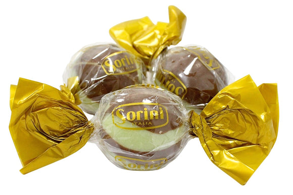 DUBAI CRUNCHY BOULES DI CIOCCOLATO AL LATTE RIPIENE DI CREMA PISTACCHIO E KADAYIF BUSTA KG 1 Sorini