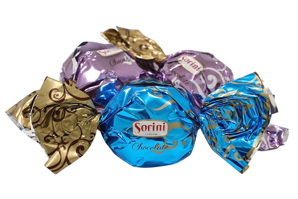 FONDENTE MAXI PER TE BOULES DI CIOCCOLATO FONDENTE RIPIENE DI CREMA NOCCIOLA E CEREALI BUSTA KG 1 Sorini