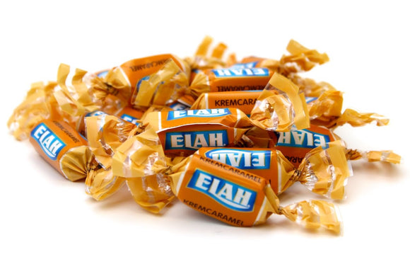 KREMCARAMEL TOFFEE CARAMELLE MORBIDE AL CARAMELLO SENZA GLUTINE BUSTA KG 1 Elah