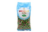 LE BONELLE TOFFEE MENTA E LIQUIRIZIA CARAMELLE MORBIDE INCARTATE SENZA GLUTINE BUSTA KG 1 Fida Candies