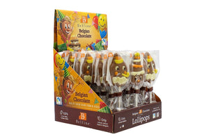 PARTY LOLLY LECCA LECCA DI CIOCCOLATO AL LATTE DECORATO Pz 24 x 25g Belfine acquisto online