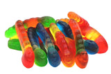 SERPENTI LUCIDI COLORATI CARAMELLE GOMMOSE GUSTO FRUTTA  SENZA GLUTINE BUSTA KG 1 Fini in vendita online