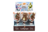 UNICORNO E DRAGHETTO LECCA LECCA DI CIOCCOLATO AL LATTE DECORATO Pz 24 x 35g Belfine shoponline