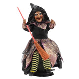 BEFANA cm 30 SEDUTA MOVIMENTO PIEDI SCALCIANTI CON OCCHI LUMINOSI E RISATA SONORA shop online