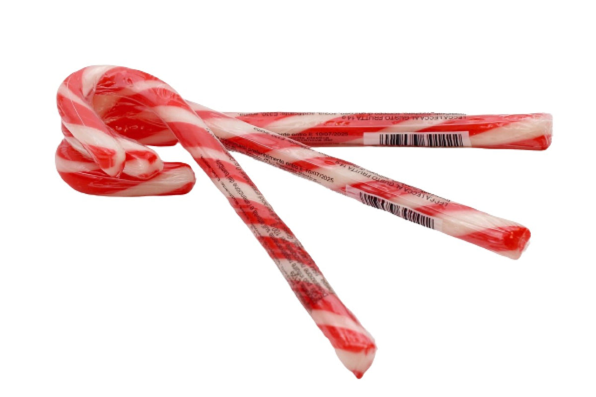 CANDY CANES BIANCO ROSSO Pz 50 x 14g – Caramel Party
