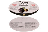 GOCCE LIQUIRIZIA CARAMELLE DURE RIPIENE SENZA GLUTINE KG 1 Fida Candies