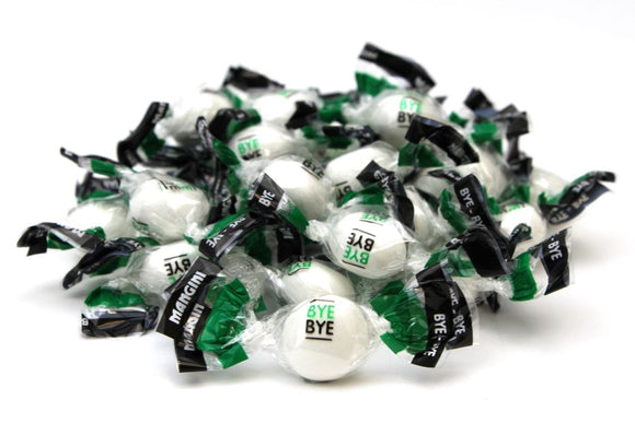 MENTA LIQUIRIZIA CARAMELLE DURE BYE BYE BUSTA KG 1 Mangini in vendita online