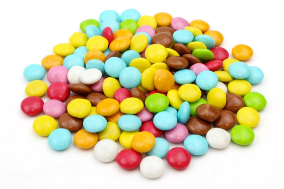 MINI LENTI DI CIOCCOLATO AL LATTE COLORATE CONFETTATE NEMBO SCATOLA KG 1 Crispo shopping online caramelle