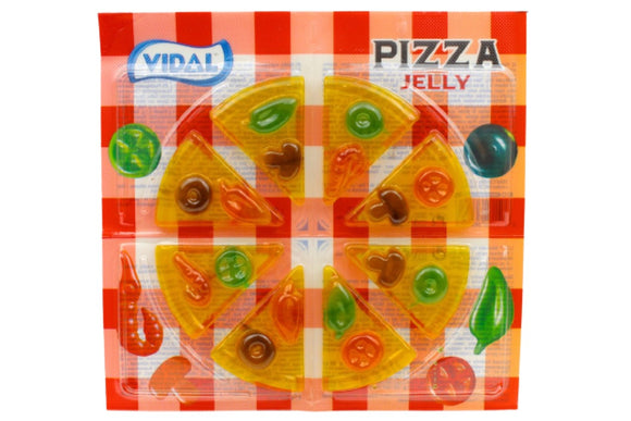 PIZZA A FETTE JELLY CARAMELLE GOMMOSE LUCIDE INCARTATE Pz 11 x 66g Vidal shopping online caramelle