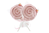 ROLLER POP MALLOW GIRELLA DI MARSHMALLOW BIANCO ROSA Pz 12 x 80g Casa Del Dolce caramelle marshmallow shopping online