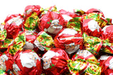BOULES BABBO NATALE CIOCCOLATO LATTE RIPIENO CREMA NOCCIOLA CEREALI BUSTA KG 1 Laica