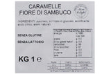 CARAMELLE FIORI DI SAMBUCO BUSTA KG 1 Mera e Longhi in vendita online