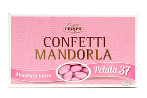 CONFETTI ROSA ALLA MANDORLA PELATA SCATOLA KG 1 Crispo