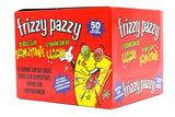 FRIZZY PAZZY GUSTO FRAGOLA BUBBLE GUM FRIZZANTE Pz 50 x 7g